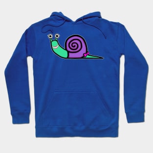 Smiley Girl Snail Hoodie